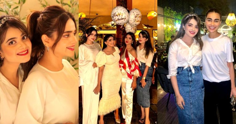 Sumbul & Kompal Spotted At Friend’s Birthday