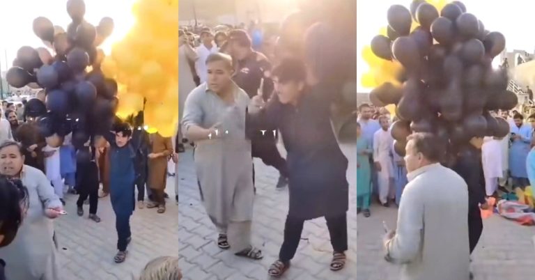 Netizens Enraged With Public For Attacking Poor Balloon Seller