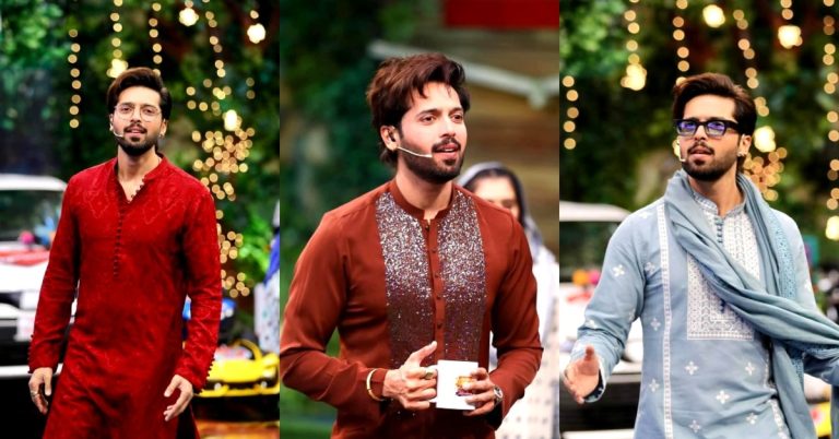 Fahad Mustafa’s Outfits in Jeeto Pakistan Viral on Social Media