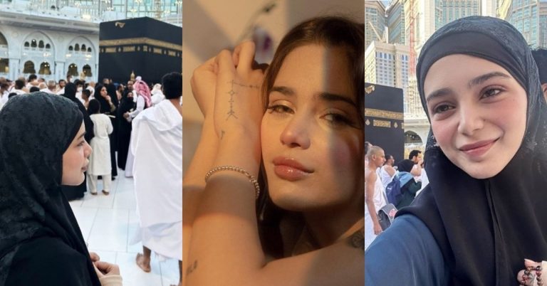 Aima Baig Taunts Netizens After Performing Umrah With Tattoos
