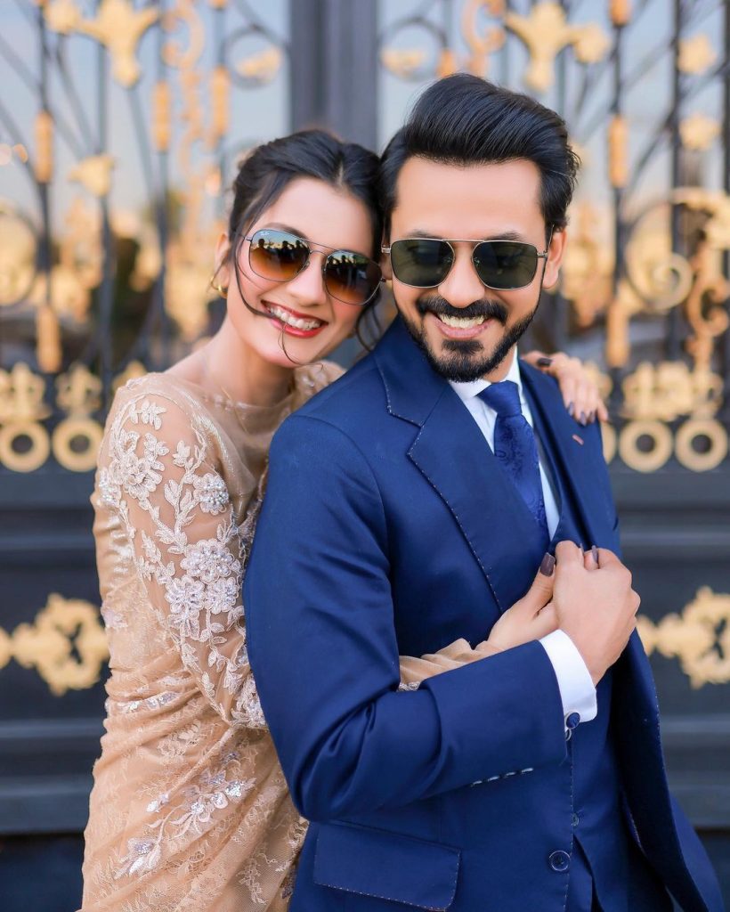 HD Pictures Of Bilal Qureshi & Uroosa Qureshi From Family Wedding