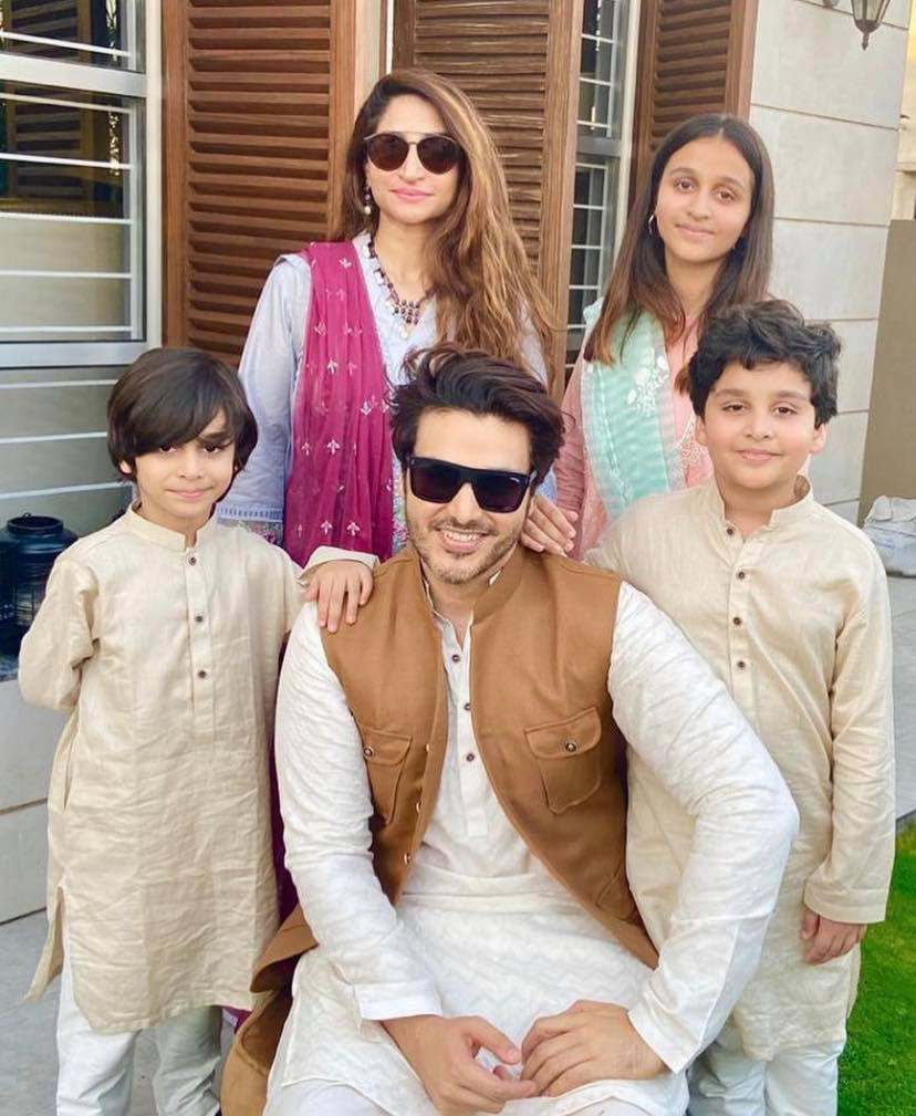 How Ahsan Khan's Children Reacted To His New Baby