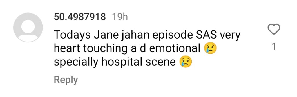Jaan e Jahan Episode 24- Hospital Scene Wins Audience