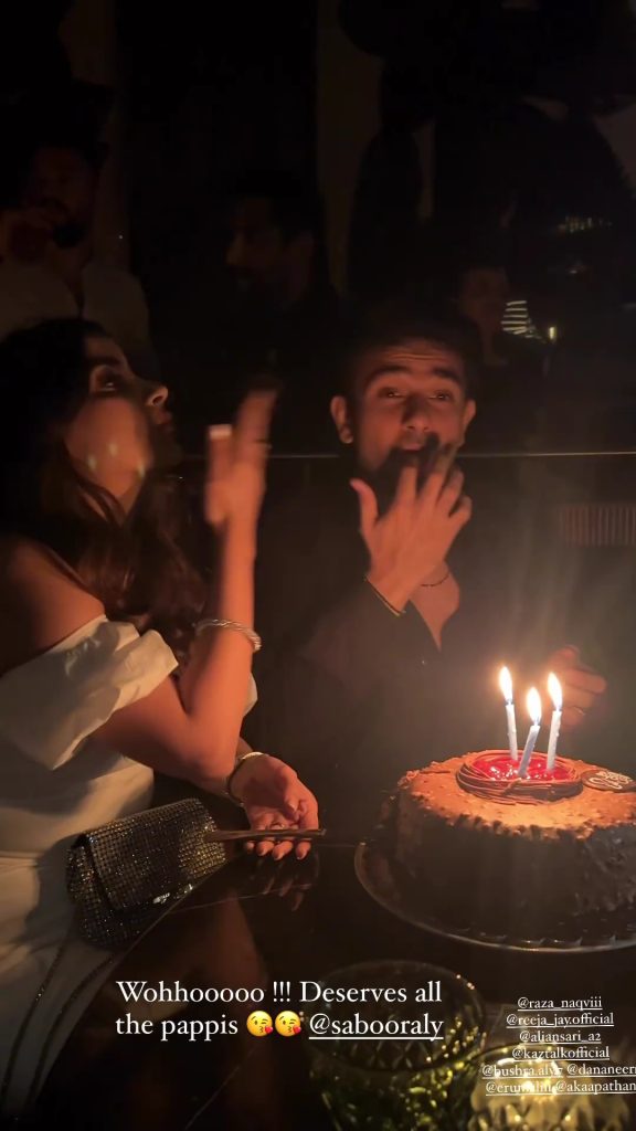 Saboor Aly Celebrates Her Birthday In Dubai