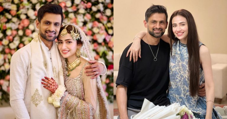 Shoaib Malik Celebrates Wife Sana Javed’s Birthday