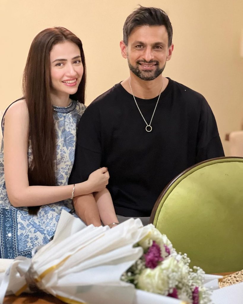 Shoaib Malik Celebrates Wife Sana Javed's Birthday