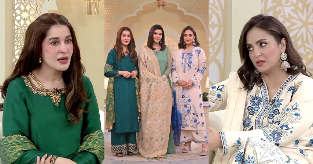 Nadia Khan-Shaista Lodhi Reveal Behind The Scenes Stories Of Celebrities