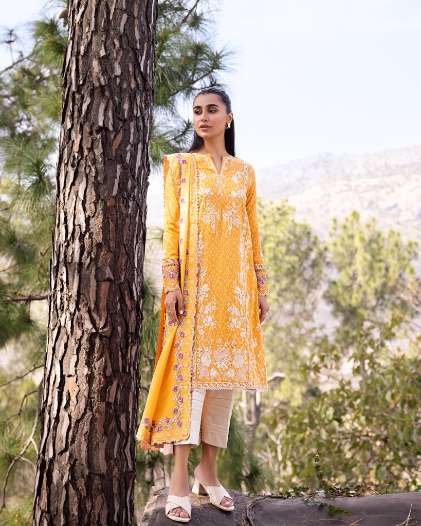 Zaha By Khadija Shah Luxury Lawn Collection 2024