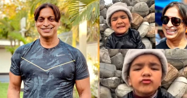 Shoaib Akhtar Loves His New Name By Young Vlogger Shiraz