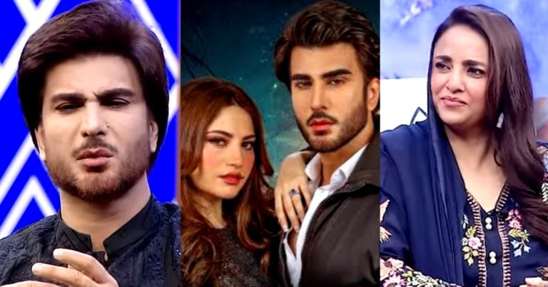 Imran Abbas Taunts Nadia Khan For Her Negative Reviews On Ehraam E Junoon