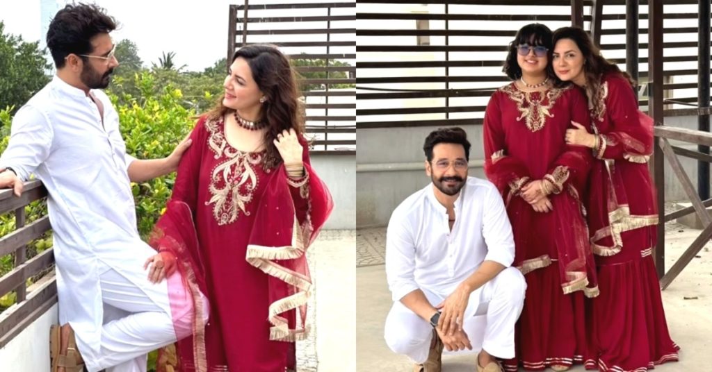 Beautiful Pictures Of Faysal Quraishi With Family From Eid Day