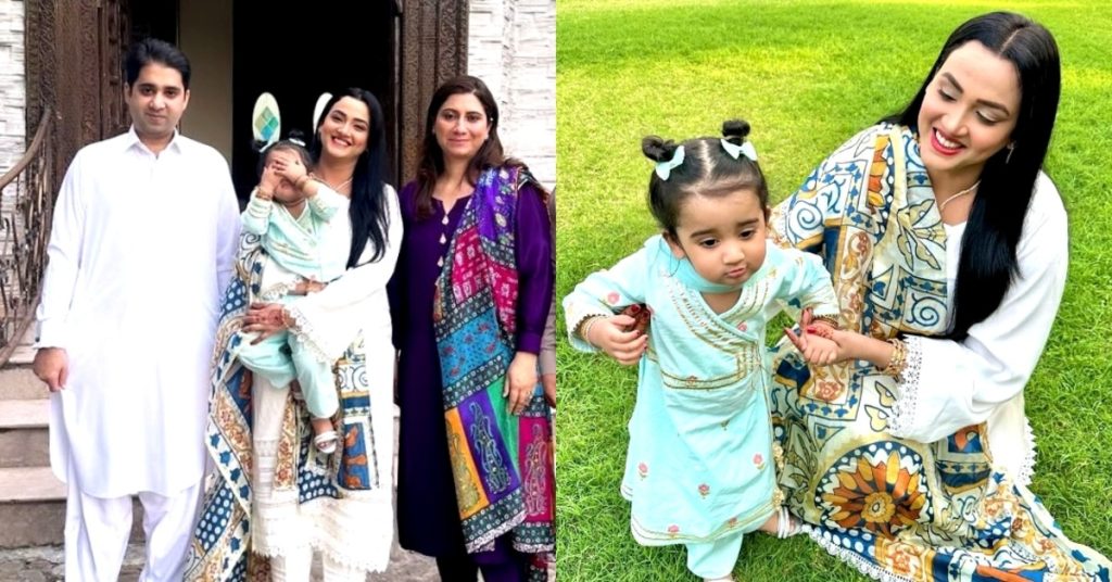 Kiran Tabeir Beautiful Family Clicks From Eid Ul Fitr