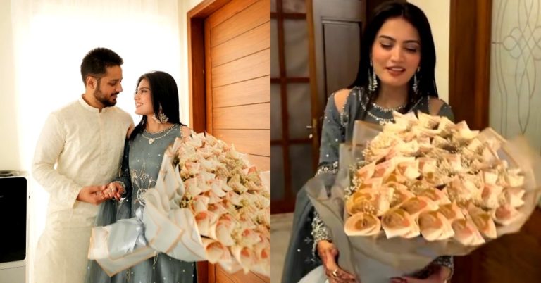 Iqra Kanwal’s Huge Eidi From Husband Heavily Criticized