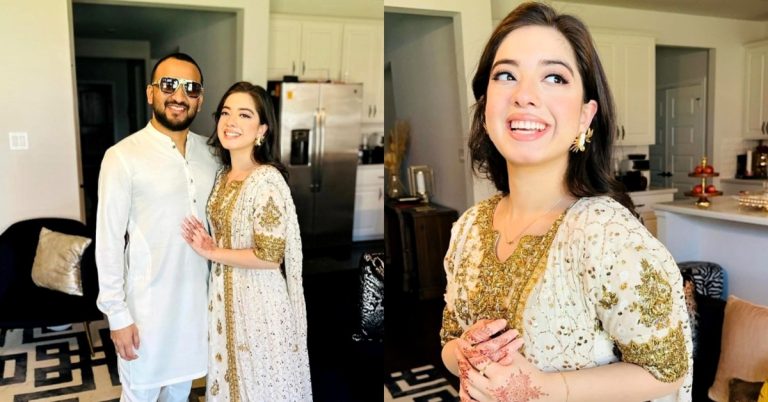 Arisha Razi Spent Eid With Husband in Houston