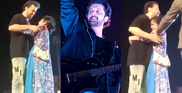 Fan's Inappropriate Hug with Atif Aslam Enrages Public