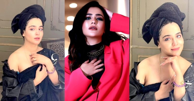 Humaima Malick’s Bold Look In Bathrobe Heavily Criticized