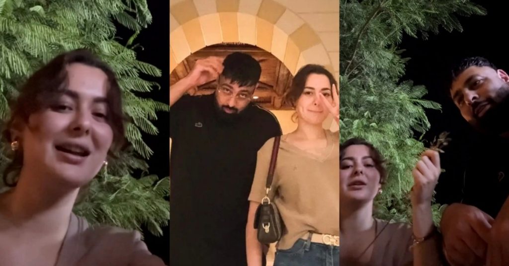 Hania Aamir Drops Video With Indian Singer Badshah