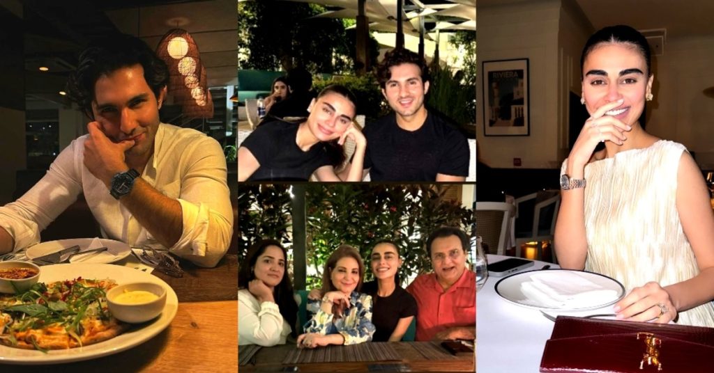 Shahroz Sabzwari's Adorable Clicks With Wife & Parents