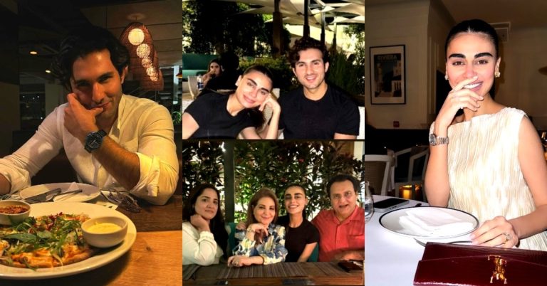 Shahroz Sabzwari’s Adorable Clicks With Wife & Parents