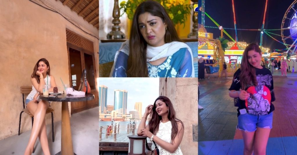 Adla Khan's Beautiful Pictures From Dubai