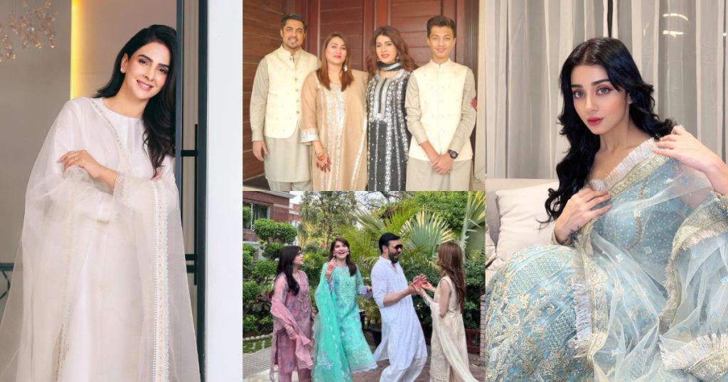 Pakistani Celebrities On Eid Ul Fitr 2024- Day 2