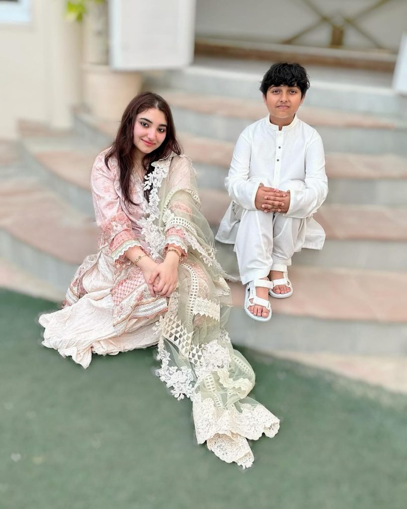Javaria Saud Family Pictures From Eid Day 1