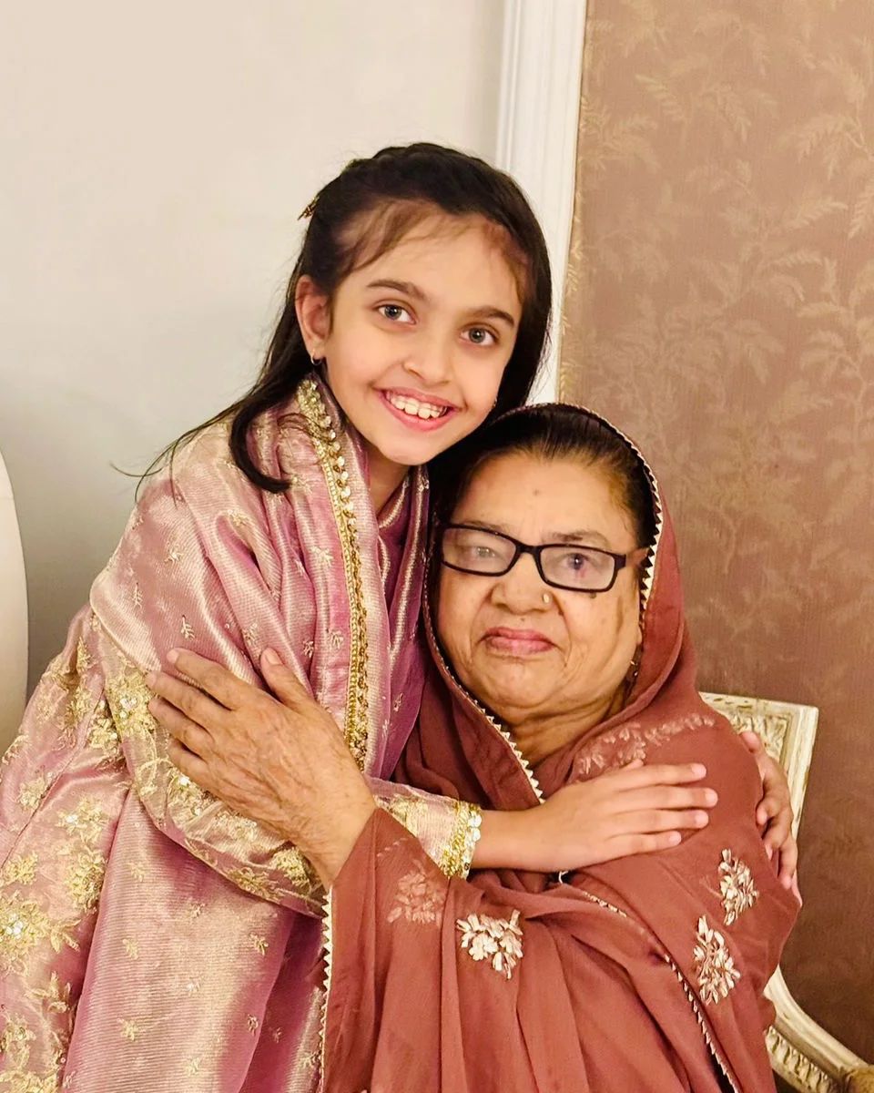 Pictures From Sadia Imam Daughter Meerab's Roza Kushai | Reviewit.pk