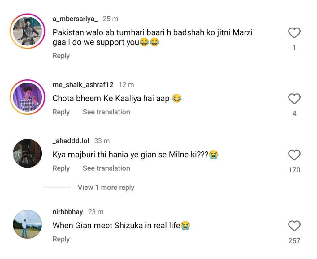 Hania Aamir Drops Video With Indian Singer Badshah