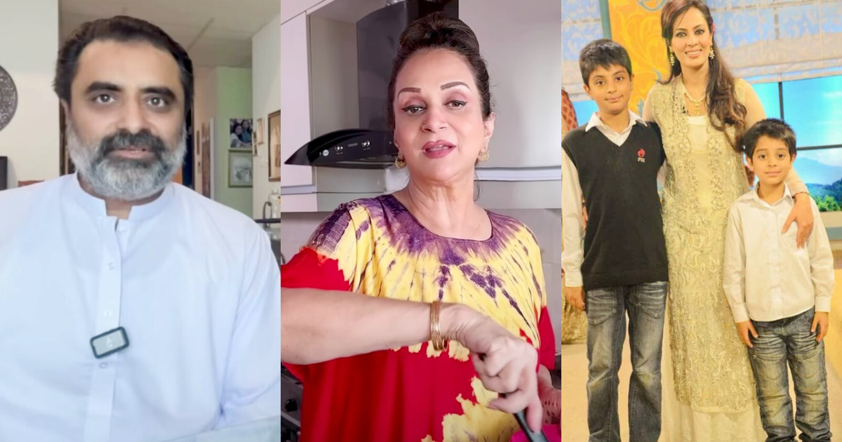 Bushra Ansari Reveals Bond With Her Husband's Children | Reviewit.pk