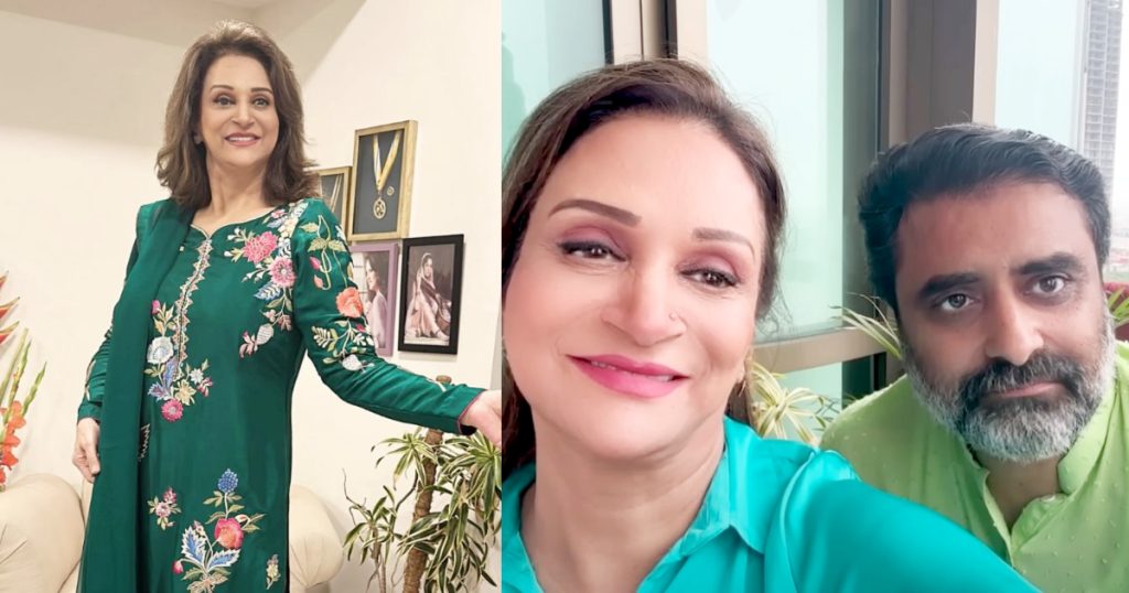 Bushra Ansari's Care For Her Husband Iqbal Hussain