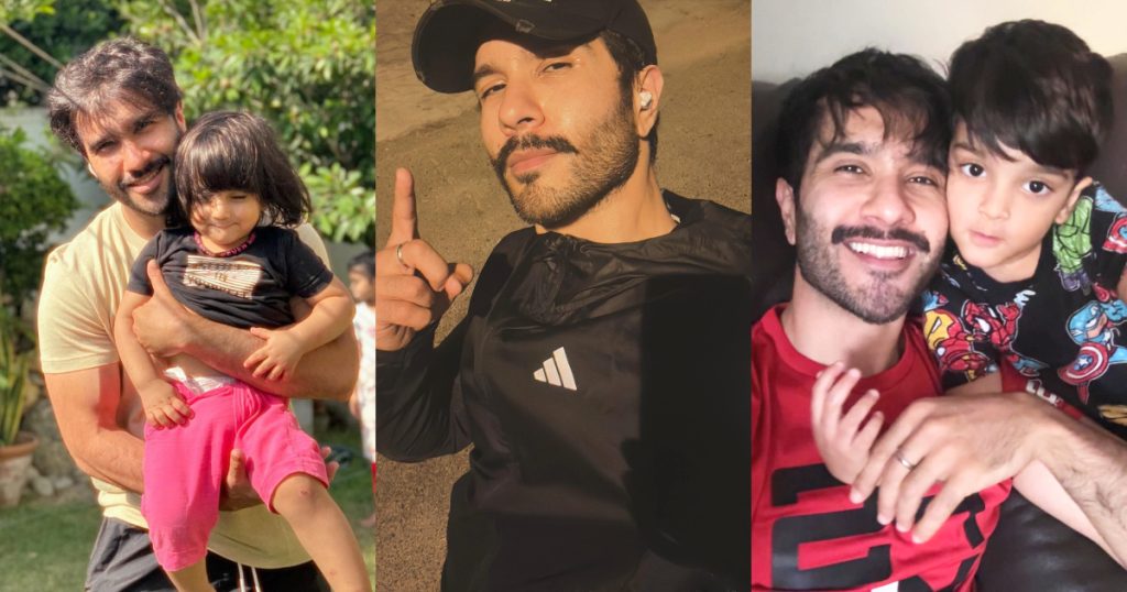 Feroze Khan's Beautiful Clicks With His Daughter And Son