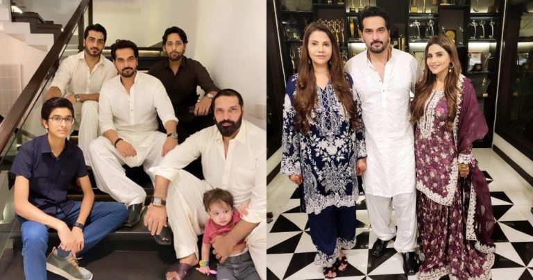 Humayun Saeed Dinner With Family And Friends On Eid