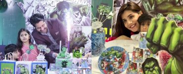 Imran Ashraf And Kiran Ashfaque Celebrate Son's Birthday