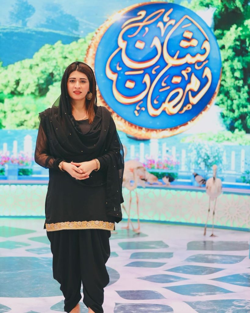 Iqrar Ul Hassan's Wives Make Joint Appearance on Shaan-e-Ramzan