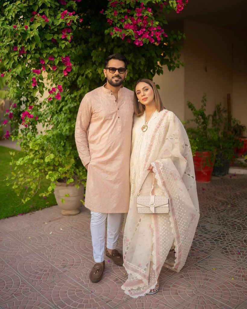 Maryam Noor's Stunning Pictures With Husband From Eid Ul Fitr