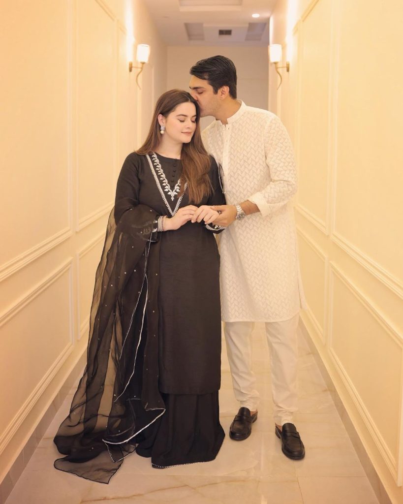 Minal Khan & Ahsan Mohsin Ikram Pictures From Eid Day 2