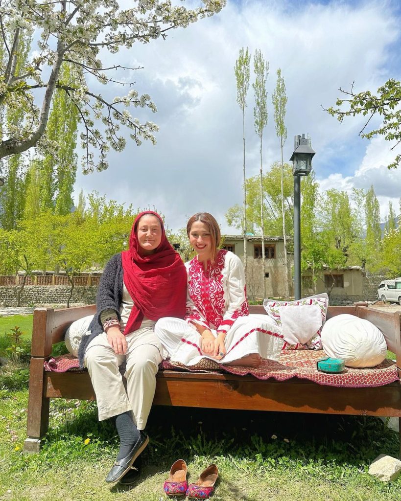Naimal Khawar Enjoying In Shigar Valley With Her Sister