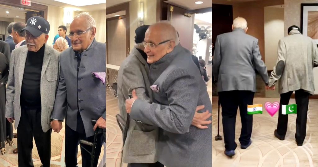 90 Years Old Best Friends From India And Pakistan Reunite