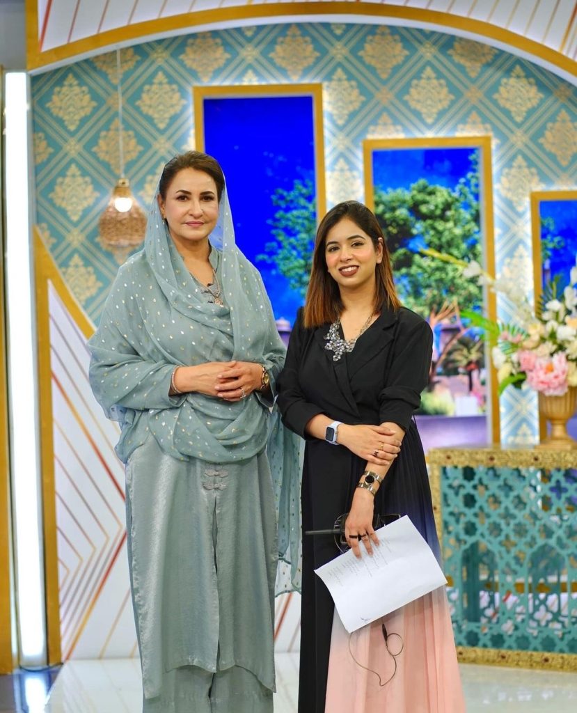 Saba Faisal's Elegant Dresses from Ramadan Shows