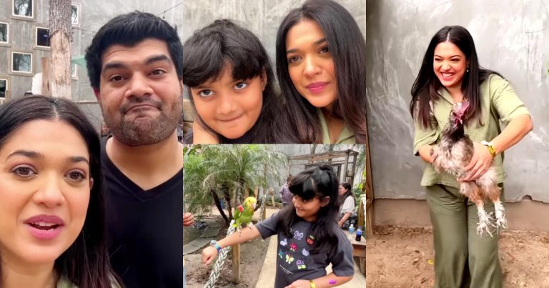 Sanam Jung’s Family Outing At Houston Interactive Aquarium
