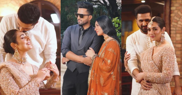 Sarah Khan And Falak Shabir’s Romantic Shoot
