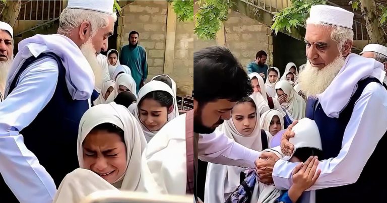 Heartwarming Student-Teacher Interaction On His Retirement Day Goes Viral