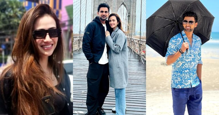 Sana Javed and Shoaib Malik Enjoying Honeymoon in New York