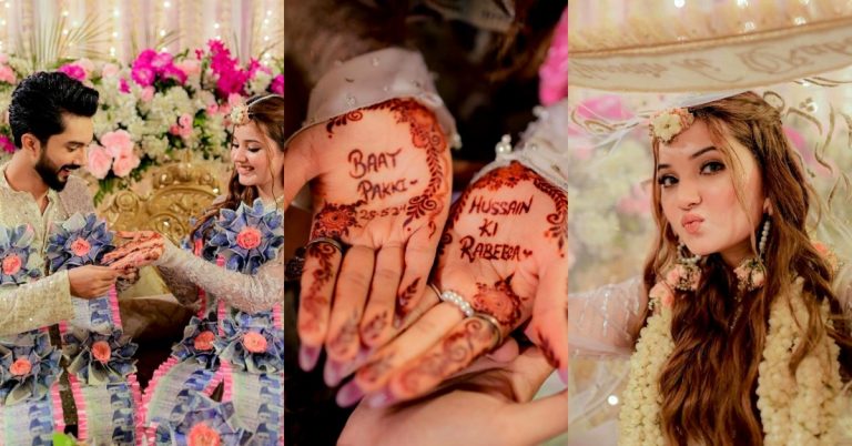 Rabeeca Khan & Hussain Tareen Baat Pakki Pictures