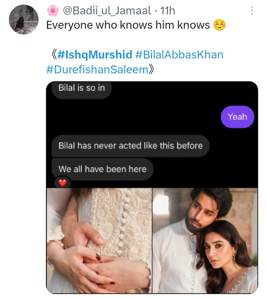 People Want Bilal Abbas Khan-Durefishan Saleem As A Real Life Couple