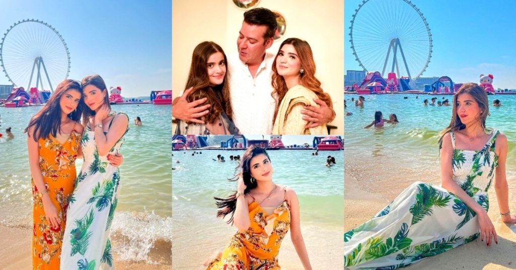 Moammar Rana's Daughters Rea & Raneya Vacationing In Dubai