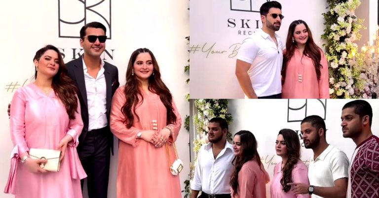 Aiman Khan & Minal Khan Skin Care Brand Launch Event