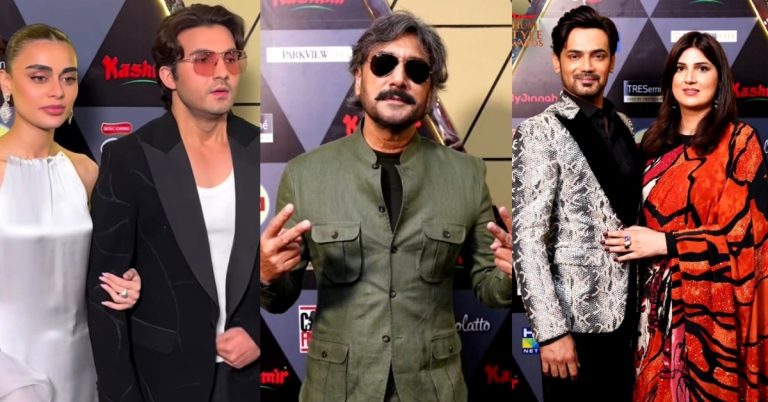 Pakistani Celebrities At Hum Style Awards 2024