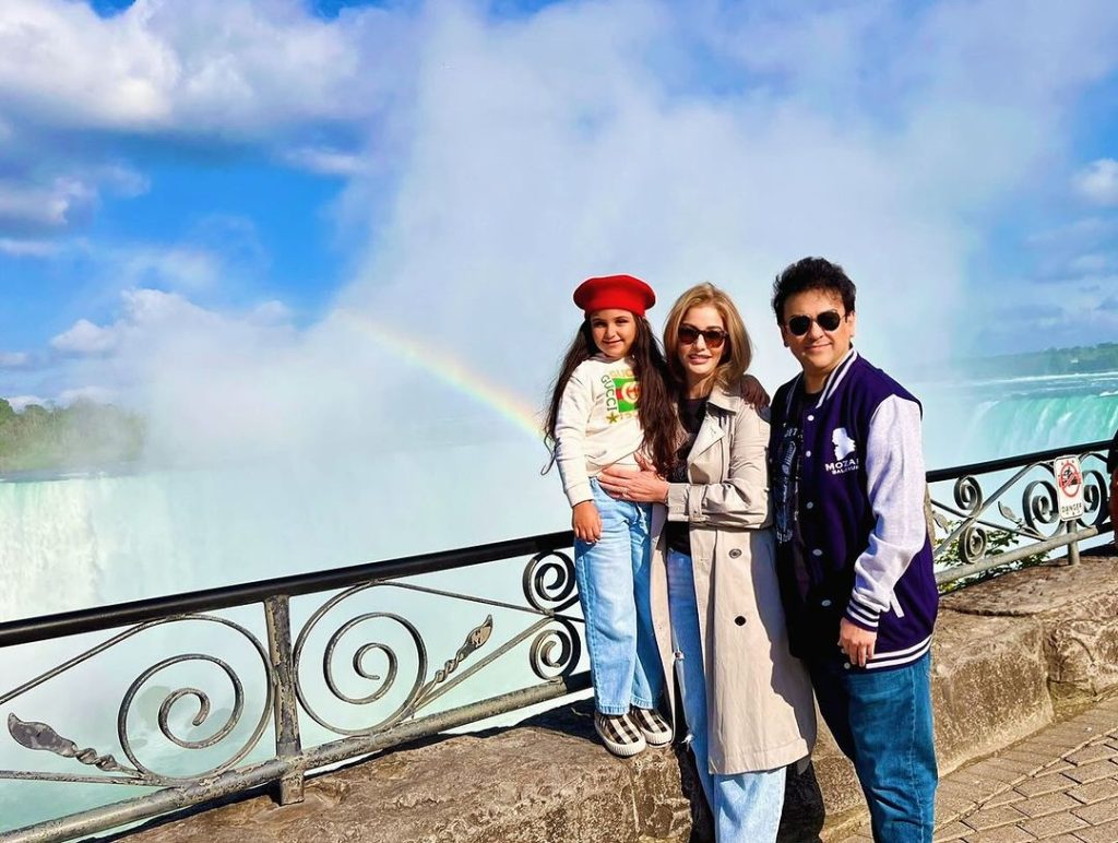 Adnan Sami Khan Family Pictures From USA & Canada