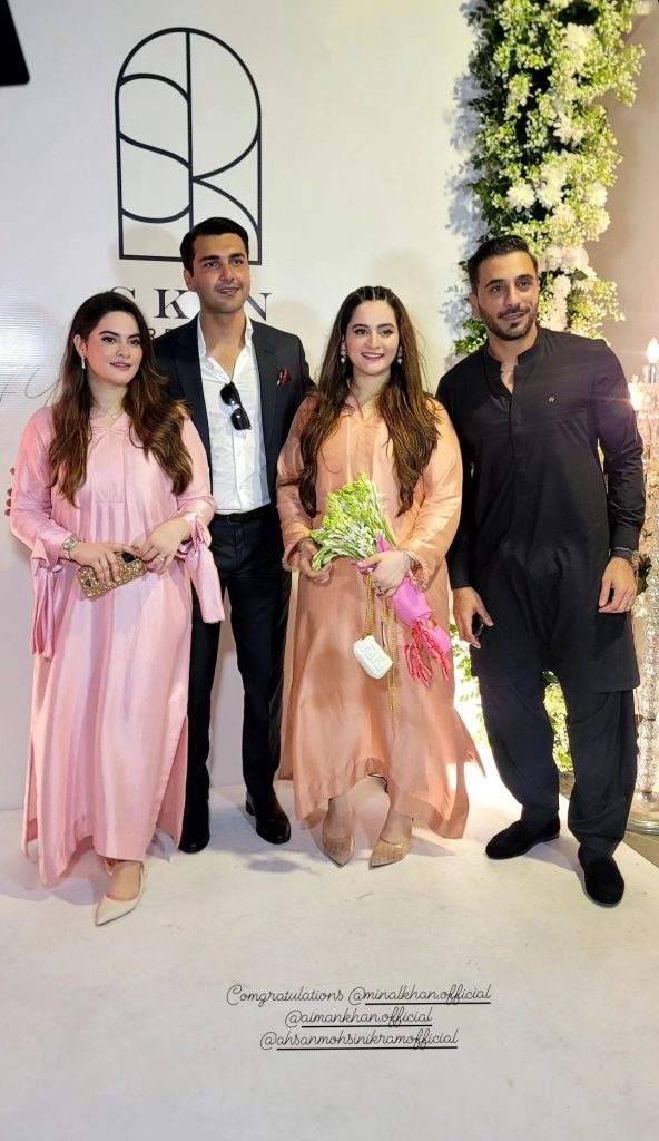 Aiman Khan & Minal Khan Skin Care Brand Launch Event